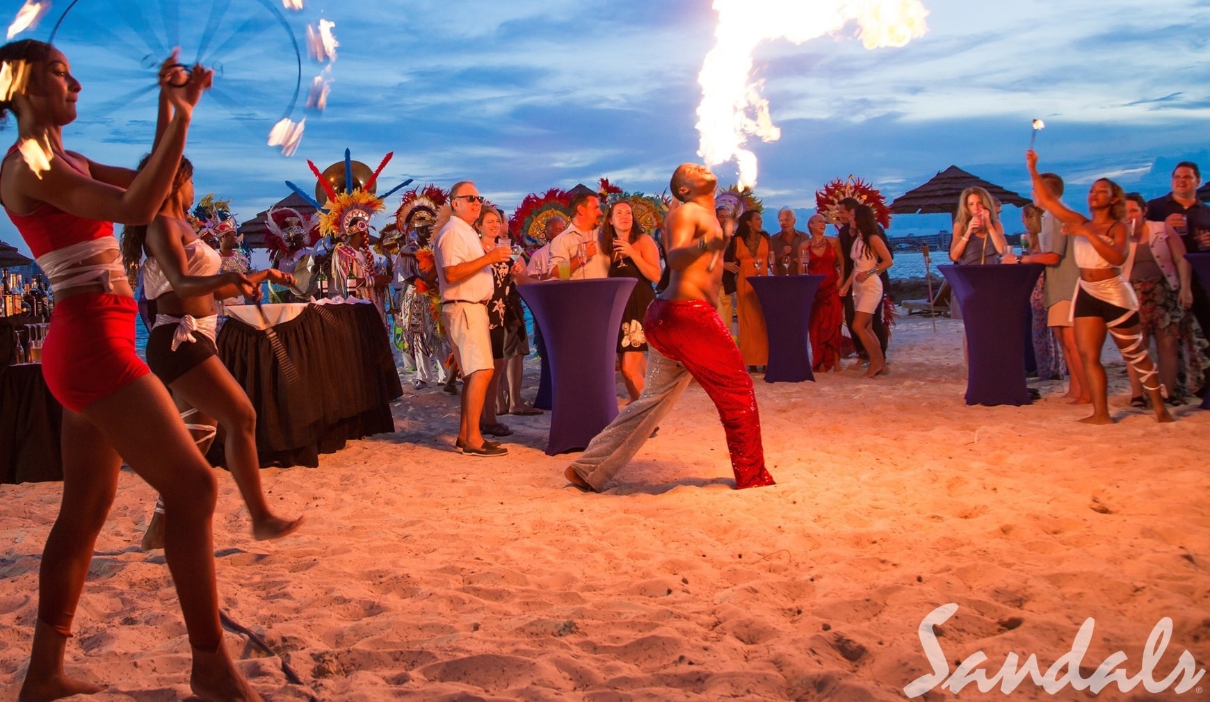 sandals-royal-bahamian-fire-breather